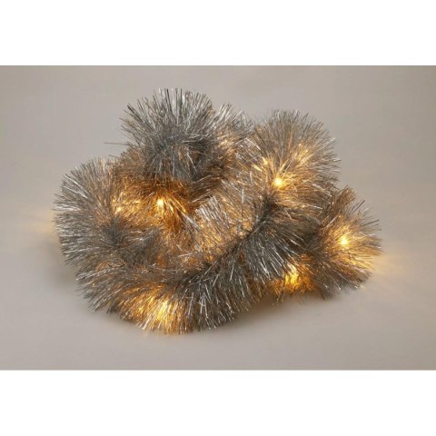 GIRLANDA DEKORACYJNA 270CM 26LED SREBRNA GIRLANDA DEKORACYJNA 270CM 26LED SREBRNA