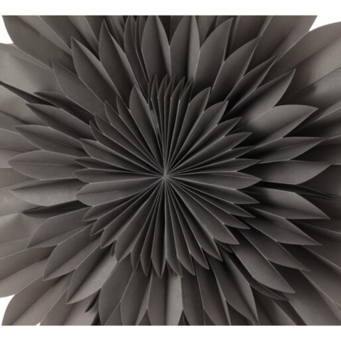 GWIAZDA DEKORACYJNA WISZĄCA PAPIEROWA 3D 50CM SZARA GWIAZDA DEKORACYJNA WISZĄCA PAPIEROWA 3D 50CM SZARA