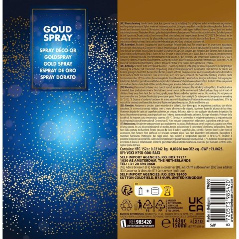 LAKIER DEKORACYJNY 150ML ZŁOTY LAKIER DEKORACYJNY 150ML ZŁOTY