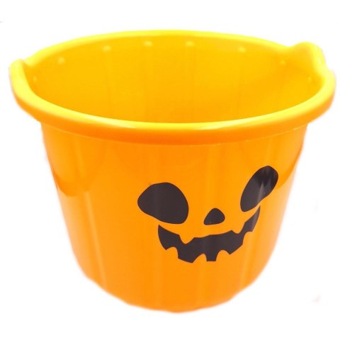 WIADRO NA CUKIERKI HALLOWEEN 17CM WIADRO NA CUKIERKI HALLOWEEN 17CM