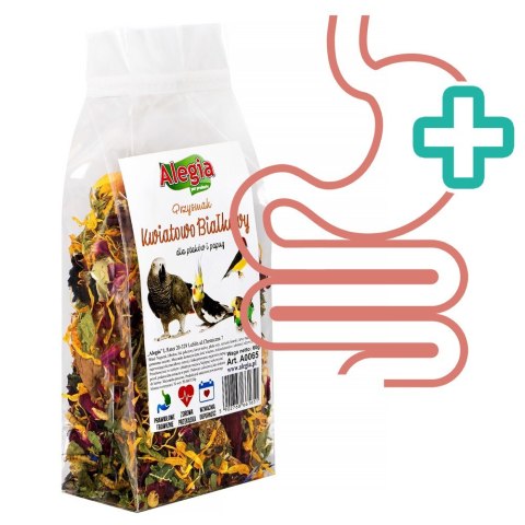 Alegia - przysmak kwiatowo mięsny dla papug 40g Alegia - przysmak kwiatowo mięsny dla papug 40g