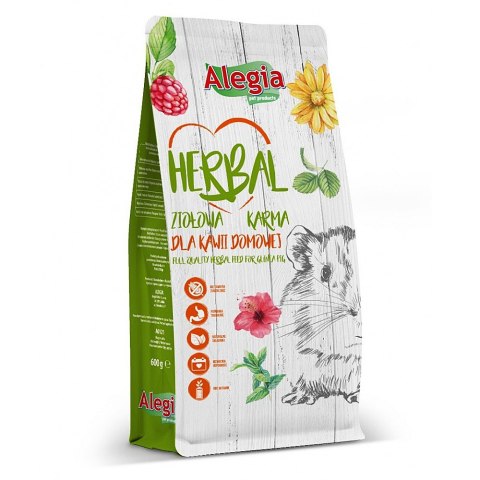 Alegia - Herbal Kawia Domowa - ziołowy pokarm 600g Alegia - Herbal Kawia Domowa - ziołowy pokarm 600g
