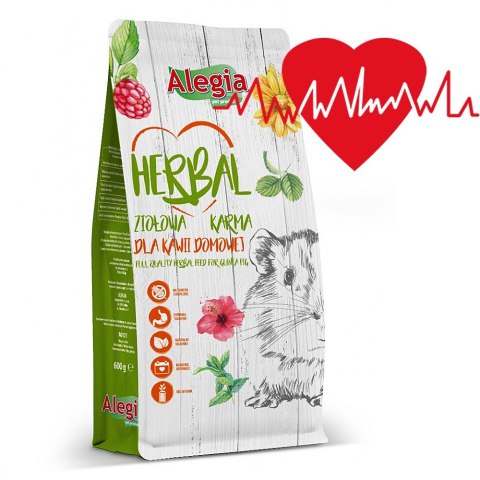 Alegia - Herbal Kawia Domowa - ziołowy pokarm 600g Alegia - Herbal Kawia Domowa - ziołowy pokarm 600g