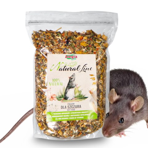 Alegia Natural Line - pokarm dla szczura 500g Alegia Natural Line - pokarm dla szczura 500g