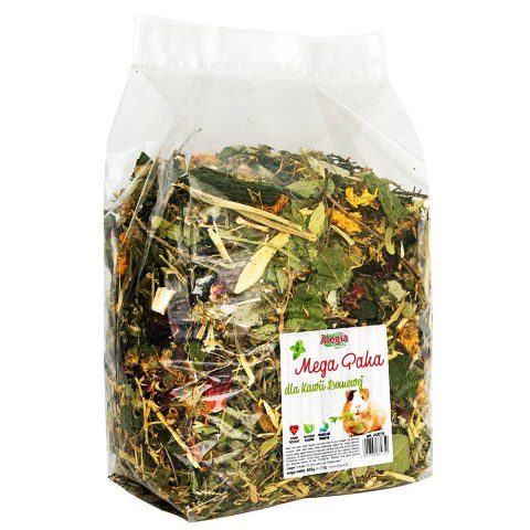 Alegia - mega paka z ziół dla świnki morskiej 650g Alegia - mega paka z ziół dla świnki morskiej 650g
