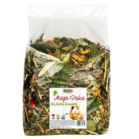 Alegia - mega paka z ziół dla świnki morskiej 650g Alegia - mega paka z ziół dla świnki morskiej 650g