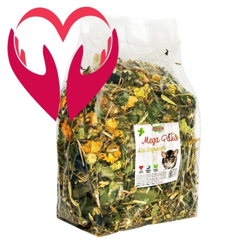 Alegia - mega paka z ziół dla szynszyli 650g Alegia - mega paka z ziół dla szynszyli 650g