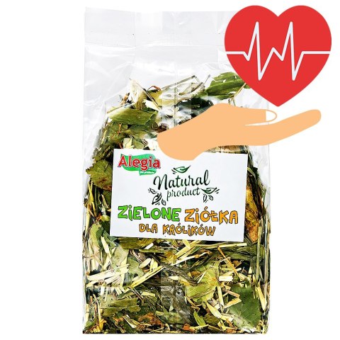 Alegia - zielone ziółka dla Królików 100g Alegia - zielone ziółka dla Królików 100g