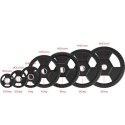 TOH05 CZARNY TALERZ OLIMPIJSKI OGUMOWANY 5 KG HMS TOH05 CZARNY TALERZ OLIMPIJSKI OGUMOWANY 5 KG HMS