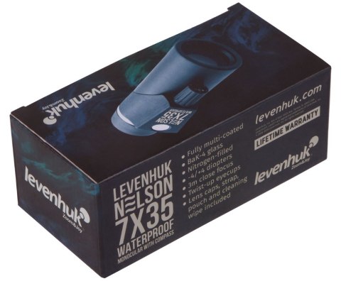 Monokular Levenhuk Nelson 7x35 z celownikiem i kompasem Monokular Levenhuk Nelson 7x35 z celownikiem i kompasem