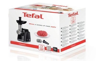 Maszynka do mielenia TEFAL NE105838 (Czarno-srebrny ) Maszynka do mielenia TEFAL NE105838 (Czarno-srebrny )