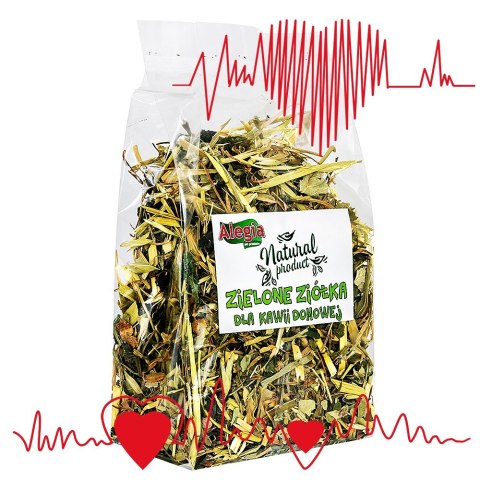 Alegia - zielone ziółka dla Świnki Morskiej 100g Alegia - zielone ziółka dla Świnki Morskiej 100g