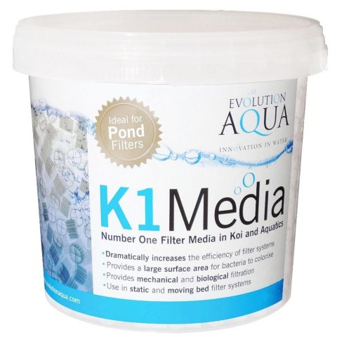 Evolution Aqua K1 Media 3l - ruchomy wkład filtracyjny "Kaldnes" Evolution Aqua K1 Media 3l - ruchomy wkład filtracyjny "Kaldnes"