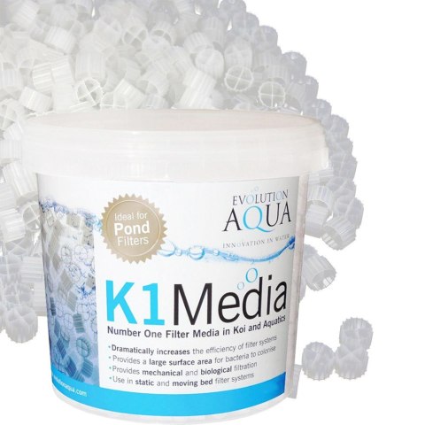 Evolution Aqua K1 Media 3l - ruchomy wkład filtracyjny "Kaldnes" Evolution Aqua K1 Media 3l - ruchomy wkład filtracyjny "Kaldnes"
