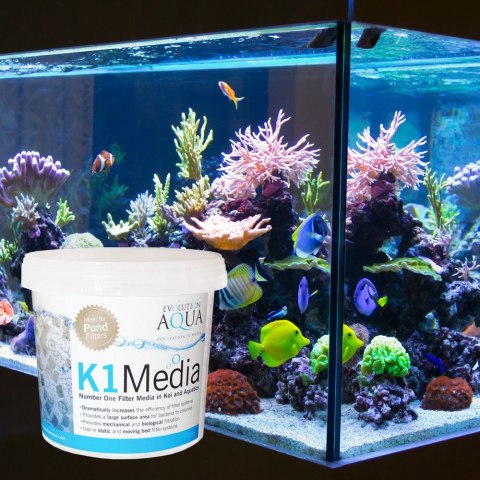 Evolution Aqua K1 Media 3l - ruchomy wkład filtracyjny "Kaldnes" Evolution Aqua K1 Media 3l - ruchomy wkład filtracyjny "Kaldnes"