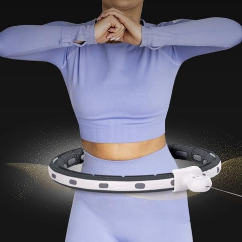 HHM15 HULA HOP BLACK Z MAGNESEM I OBCIĄŻNIKIEM + LICZNIK HMS HHM15 HULA HOP BLACK Z MAGNESEM I OBCIĄŻNIKIEM + LICZNIK HMS