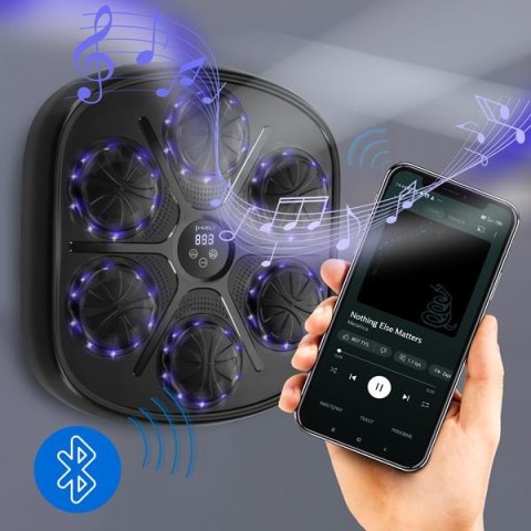 TB03 ELEKTRONICZNA TARCZA BOKSERSKA BLUETOOTH Z MUZYKĄ I RĘKAWICAMI HMS TB03 ELEKTRONICZNA TARCZA BOKSERSKA BLUETOOTH Z MUZYKĄ I RĘKAWICAMI HMS