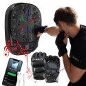 TB10 ELEKTRONICZNA TARCZA BOKSERSKA BLUETOOTH Z MUZYKĄ I RĘKAWICAMI BATERIA 4000MAH HMS