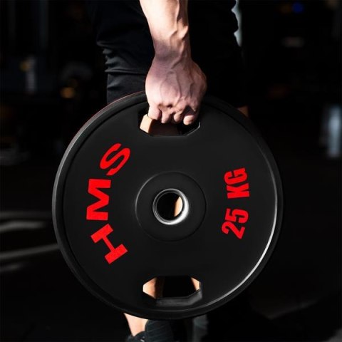 TOG25 2 x 25 KG TALERZ OLIMPIJSKI OGUMOWANY 2 x 25 KG HMS TOG25 2 x 25 KG TALERZ OLIMPIJSKI OGUMOWANY 2 x 25 KG HMS