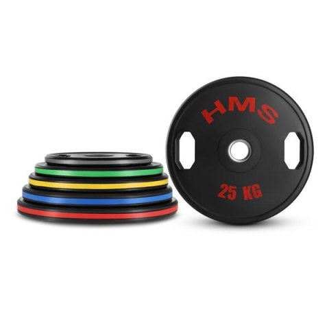 TOG25 2 x 25 KG TALERZ OLIMPIJSKI OGUMOWANY 2 x 25 KG HMS TOG25 2 x 25 KG TALERZ OLIMPIJSKI OGUMOWANY 2 x 25 KG HMS