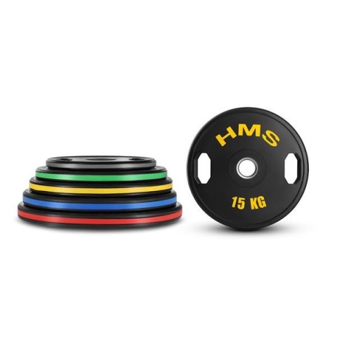 TOG15 2 x 15 KG TALERZ OLIMPIJSKI OGUMOWANY 2 x 15 KG HMS TOG15 2 x 15 KG TALERZ OLIMPIJSKI OGUMOWANY 2 x 15 KG HMS