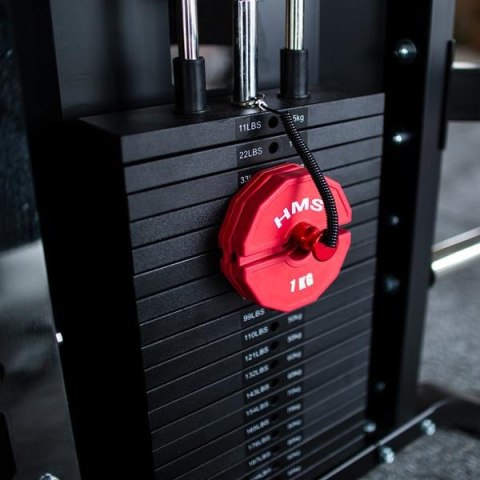TSN100 TALERZ NA SPRZĘT DO TRENINGU SIŁOWEGO I FITNESS TYPU NAKŁADKA 2 x 1 KG HMS TSN100 TALERZ NA SPRZĘT DO TRENINGU SIŁOWEGO I FITNESS TYPU NAKŁADKA 2 x 1 KG HMS