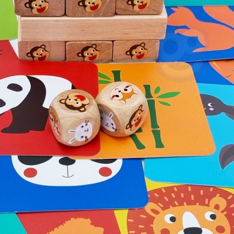 TOOKY TOY Gra Zręcznościowa Zwierzęta 82 el. TOOKY TOY Gra Zręcznościowa Zwierzęta 82 el.