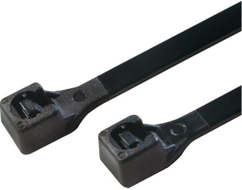 Opaski zaciskowe 30cm, 100szt. czarne Opaski zaciskowe 30cm, 100szt. czarne