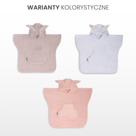 PONCZO KĄPIELOWE CORAL PINK PONCZO KĄPIELOWE CORAL PINK
