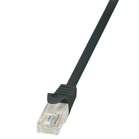 LOGILINK U/UTP Cat.6 0.5 m Czarny 0.5 Patchcord LOGILINK U/UTP Cat.6 0.5 m Czarny 0.5 Patchcord