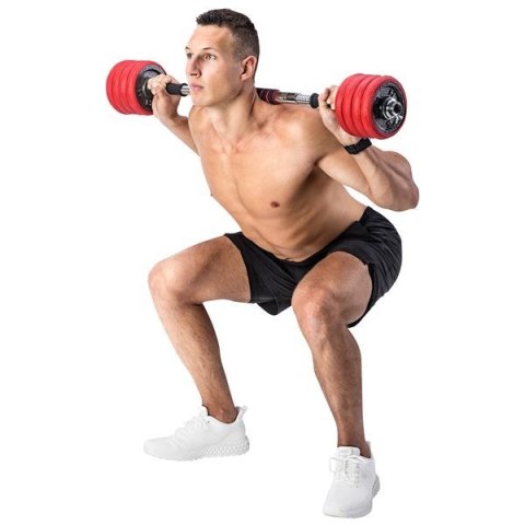 SGGX30 SZTANGIELKI GUMOWANE 30KG HMS SGGX30 SZTANGIELKI GUMOWANE 30KG HMS