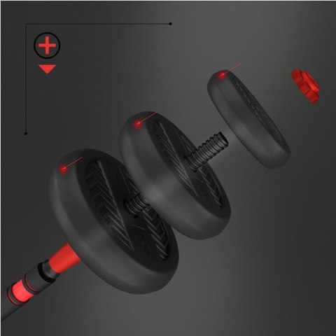 SGN120 PRO SET 6W1 ZESTAW CIĘŻARÓW 20KG HMS SGN120 PRO SET 6W1 ZESTAW CIĘŻARÓW 20KG HMS