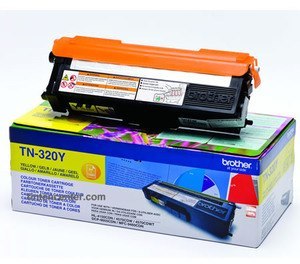 Kaseta z tonerem BROTHER TN320Y Żółty Kaseta z tonerem BROTHER TN320Y Żółty