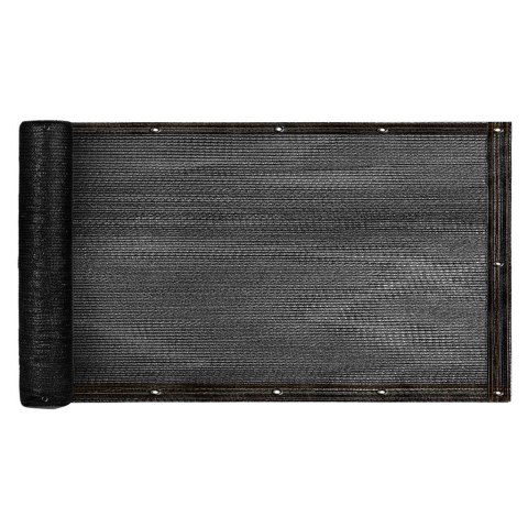 Osłona balkonowa LUARO mata maskująca siatka cieniująca na balkon taras 150g/m2 105x700cm UV + Trytytki Osłona balkonowa LUARO mata maskująca siatka cieniująca na balkon taras 150g/m2 105x700cm UV + Trytytki