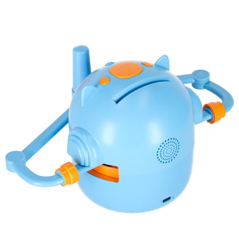 Robot edukacyjny interaktywny nauka rysowania pisania zestaw fiszki mazaki niebieski Robot edukacyjny interaktywny nauka rysowania pisania zestaw fiszki mazaki niebieski