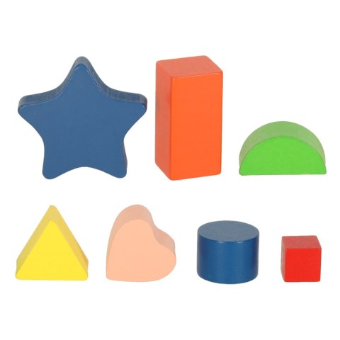 Wieża edukacyjna drewniana sorter kształty nauka liczenia 71cm XXL Wieża edukacyjna drewniana sorter kształty nauka liczenia 71cm XXL