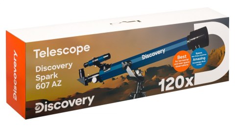(PL) Teleskop Levenhuk Discovery Spark 607 AZ z książką (PL) Teleskop Levenhuk Discovery Spark 607 AZ z książką