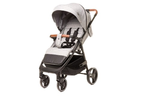 4 BABY Wózek spacerowy STINGER XXIV MELANGE LIGHT GREY 4 BABY Wózek spacerowy STINGER XXIV MELANGE LIGHT GREY